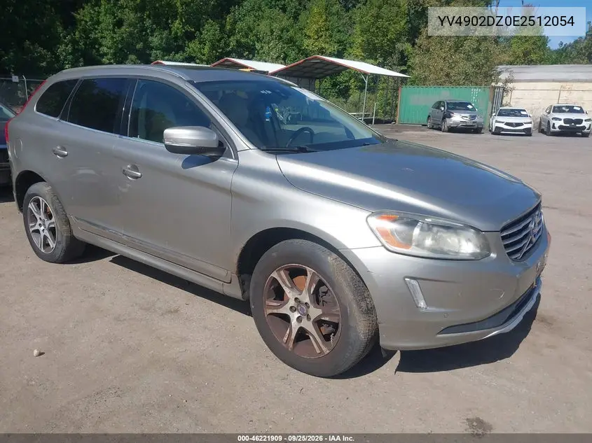 VOLVO XC60 2014, VIN YV4902DZ0E2512054