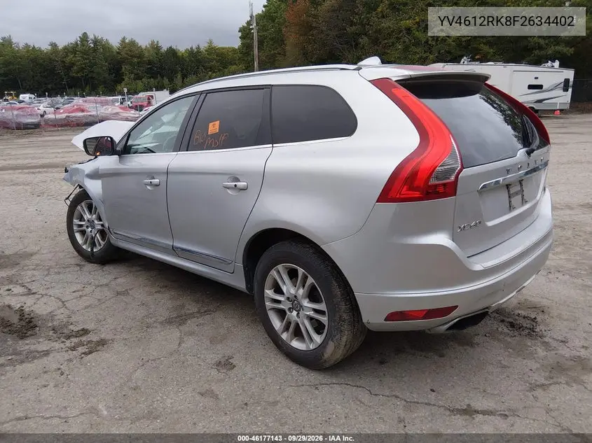 2015 VOLVO XC60 VIN YV4612RK8F2634402 — фото 3