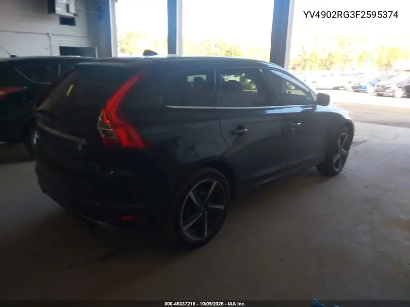 2015 VOLVO XC60 VIN YV4902RG3F2595374 — фото 4