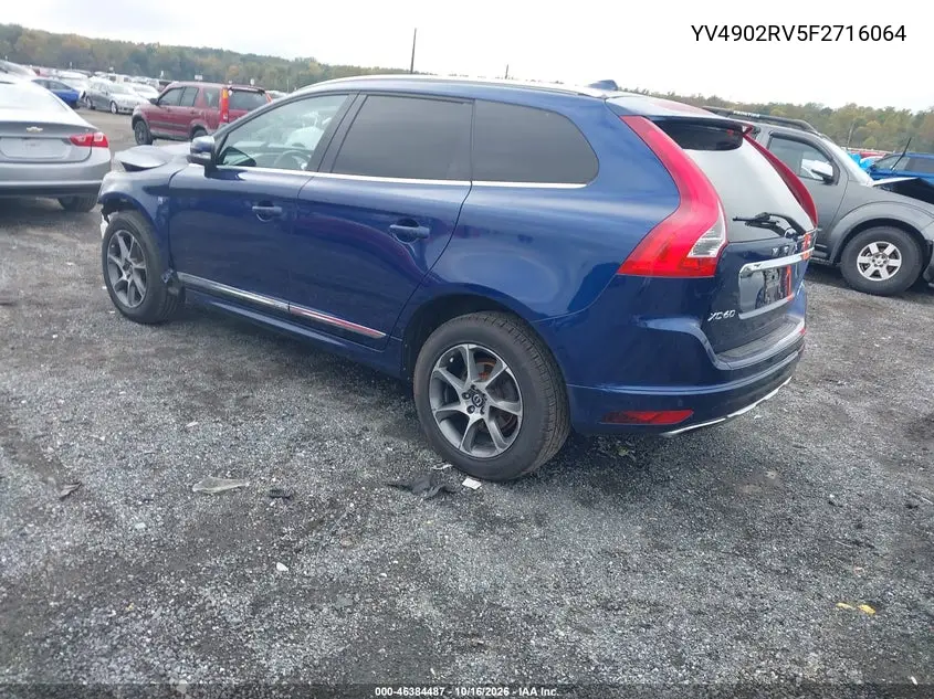 2015 VOLVO XC60 VIN YV4902RV5F2716064 — фото 3