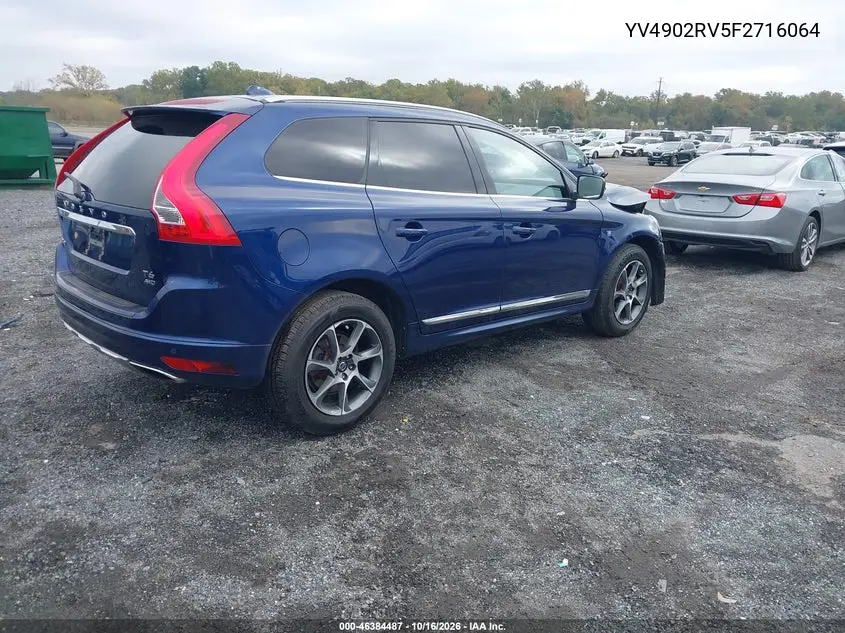 2015 VOLVO XC60 VIN YV4902RV5F2716064 — фото 4