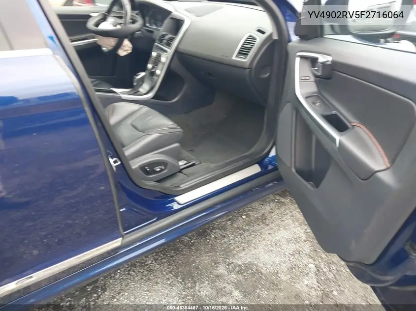 2015 VOLVO XC60 VIN YV4902RV5F2716064 — фото 5