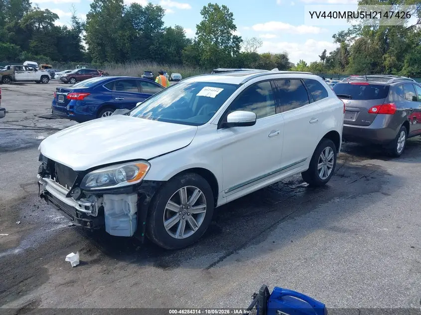 2017 VOLVO XC60 VIN YV440MRU5H2147426 — фото 2