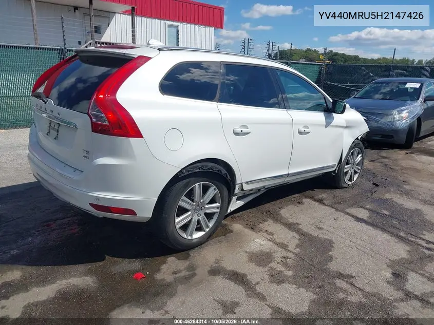 2017 VOLVO XC60 VIN YV440MRU5H2147426 — фото 4