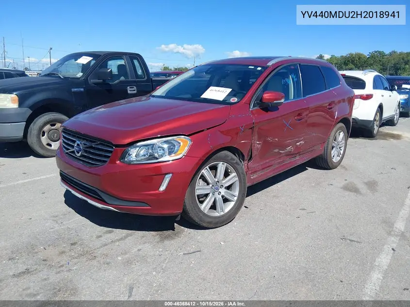 2017 VOLVO XC60 VIN YV440MDU2H2018941 — фото 2