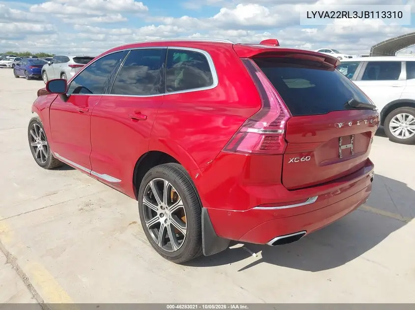2018 VOLVO XC60 VIN LYVA22RL3JB113310 — фото 3
