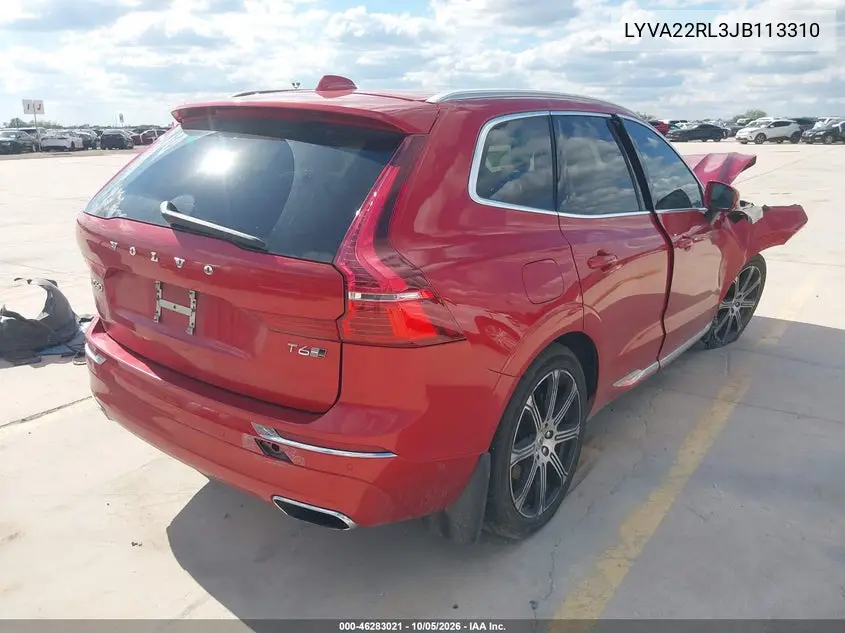 2018 VOLVO XC60 VIN LYVA22RL3JB113310 — фото 4