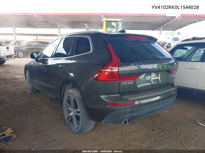 2020 VOLVO XC60 VIN YV4102RK0L1544028 — фото 3