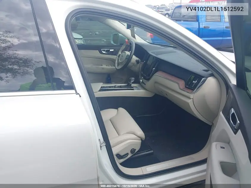 2020 VOLVO XC60 VIN YV4102DL1L1512592 — фото 5