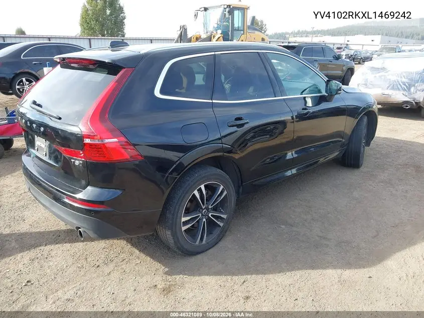 2020 VOLVO XC60 VIN YV4102RKXL1469242 — фото 4