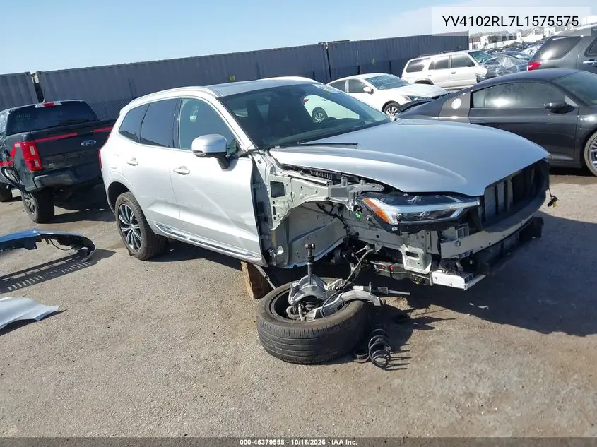 VOLVO XC60 2020, VIN YV4102RL7L1575575