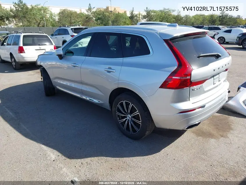 2020 VOLVO XC60 VIN YV4102RL7L1575575 — фото 3