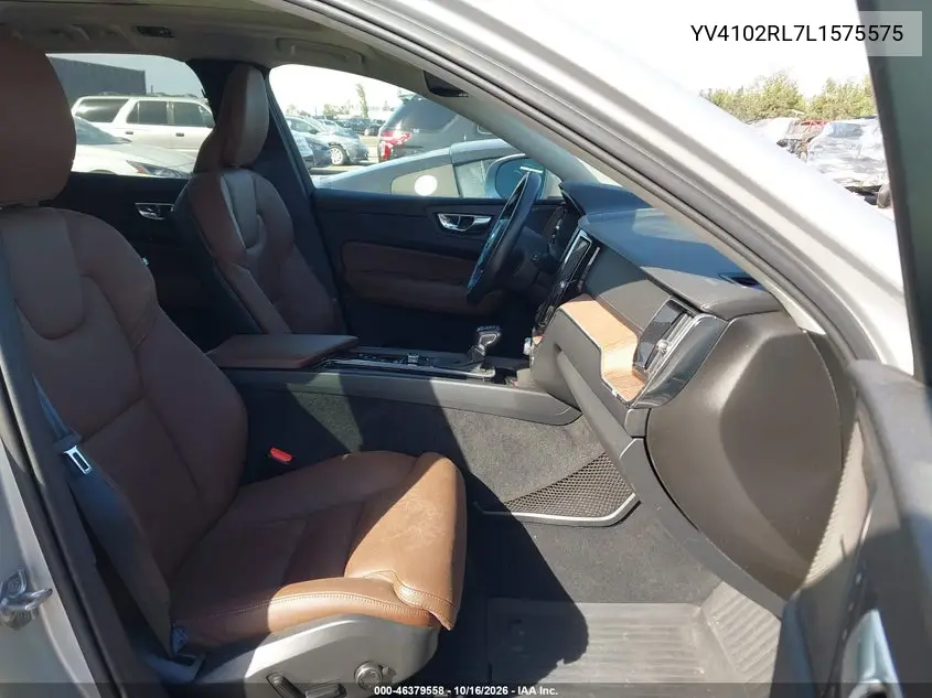 2020 VOLVO XC60 VIN YV4102RL7L1575575 — фото 5