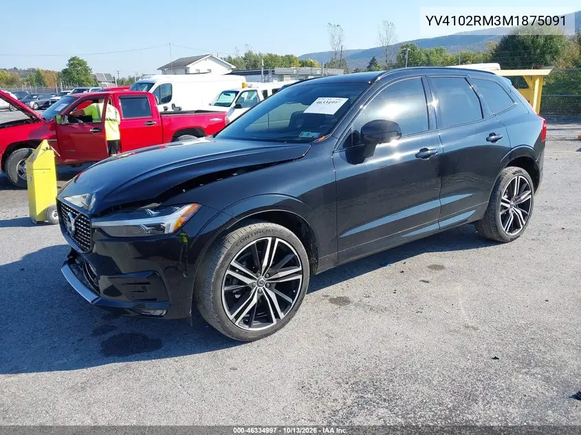 2021 VOLVO XC60 VIN YV4102RM3M1875091 — фото 2