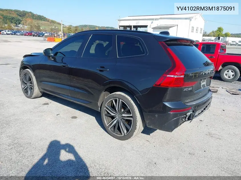 2021 VOLVO XC60 VIN YV4102RM3M1875091 — фото 3