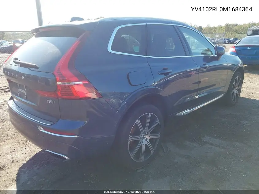 2021 VOLVO XC60 VIN YV4102RL0M1684364 — фото 4