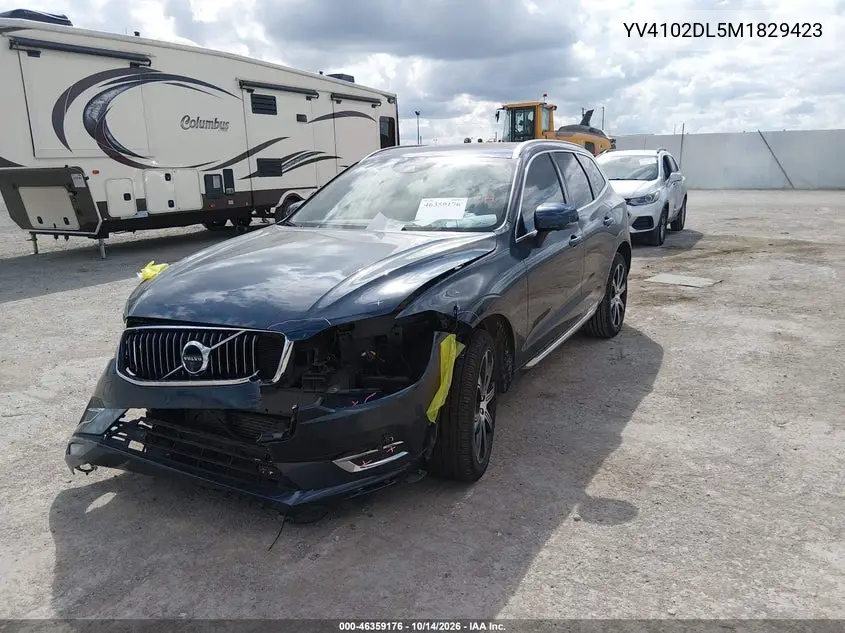 2021 VOLVO XC60 VIN YV4102DL5M1829423 — фото 2
