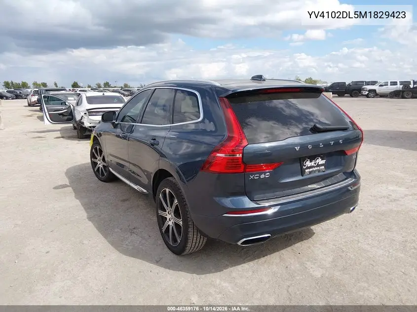 2021 VOLVO XC60 VIN YV4102DL5M1829423 — фото 3