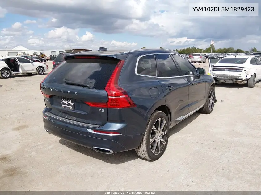 2021 VOLVO XC60 VIN YV4102DL5M1829423 — фото 4