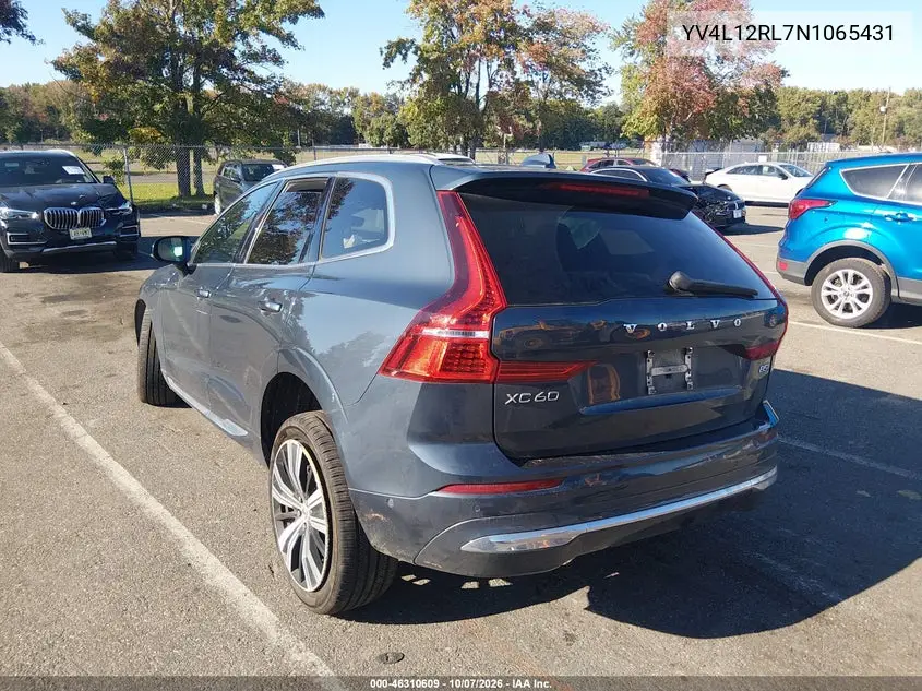 2022 VOLVO XC60 VIN YV4L12RL7N1065431 — фото 3