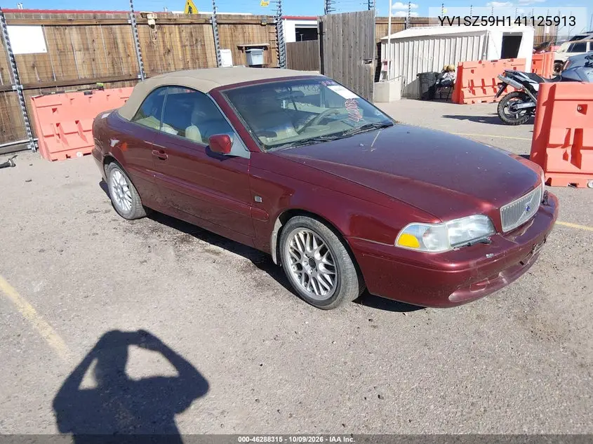 VOLVO XC70 2004, VIN YV1SZ59H141125913