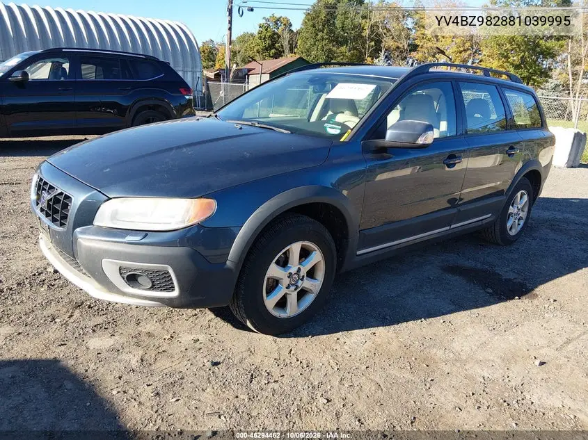 2008 VOLVO XC70 VIN YV4BZ982881039995 — фото 2