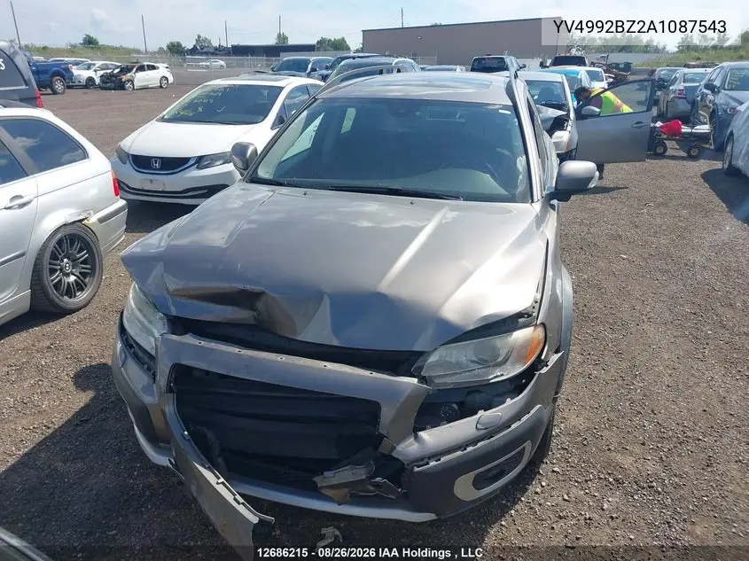 2010 VOLVO XC70 VIN YV4992BZ2A1087543 — фото 10
