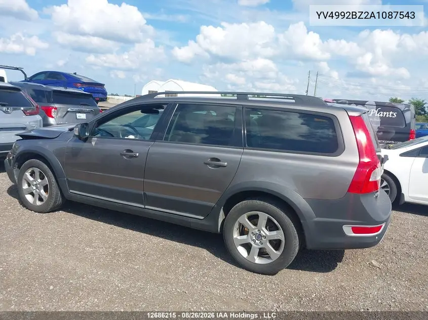 2010 VOLVO XC70 VIN YV4992BZ2A1087543 — фото 12