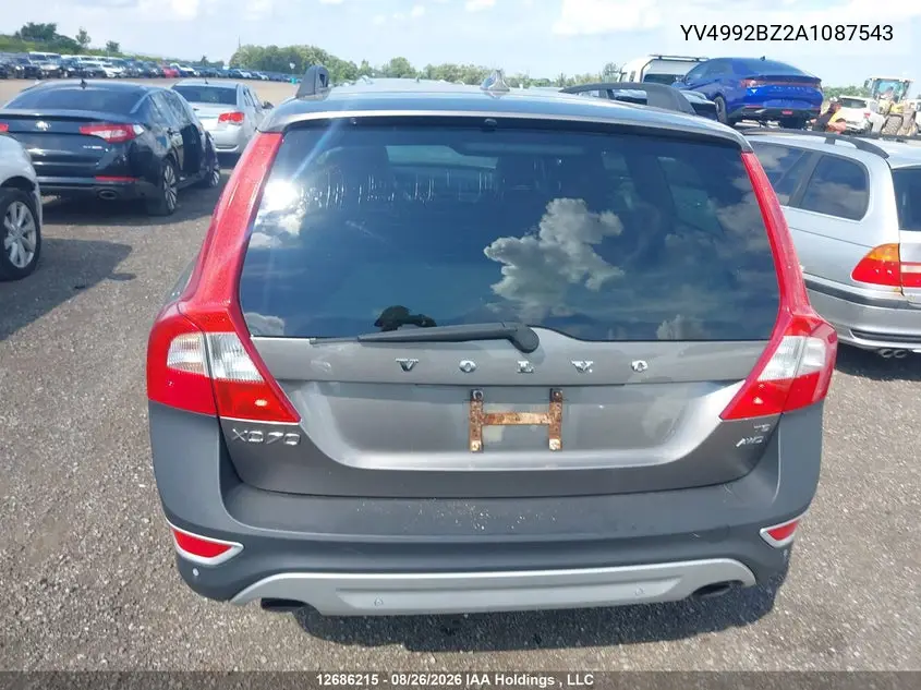 2010 VOLVO XC70 VIN YV4992BZ2A1087543 — фото 14