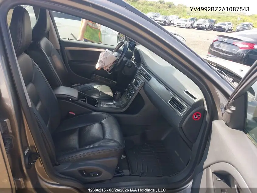 2010 VOLVO XC70 VIN YV4992BZ2A1087543 — фото 5