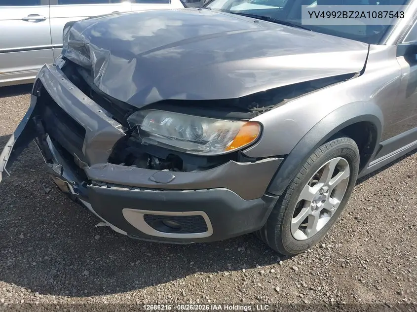 2010 VOLVO XC70 VIN YV4992BZ2A1087543 — фото 6