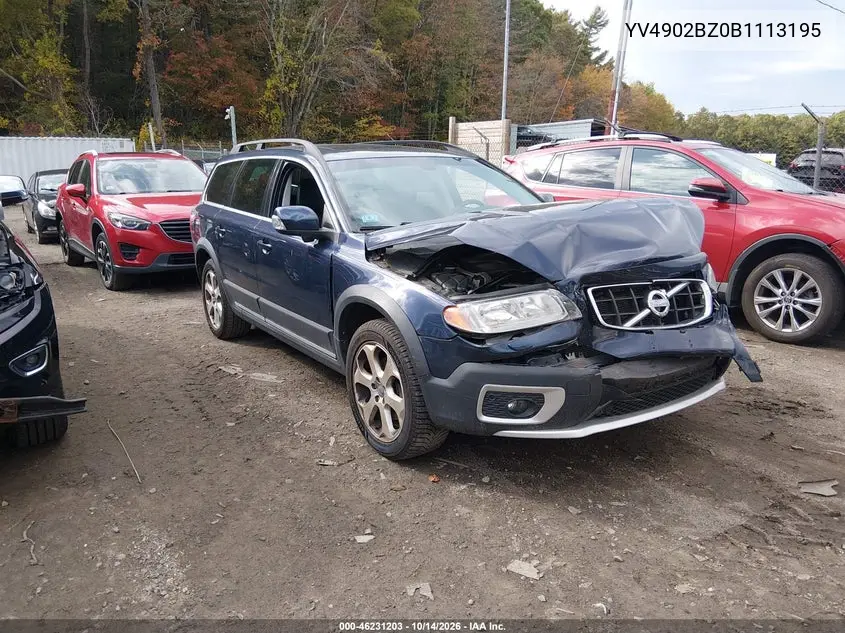 VOLVO XC70 2011, VIN YV4902BZ0B1113195
