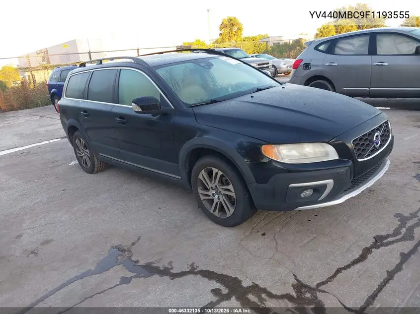 VOLVO XC70 2015, VIN YV440MBC9F1193555