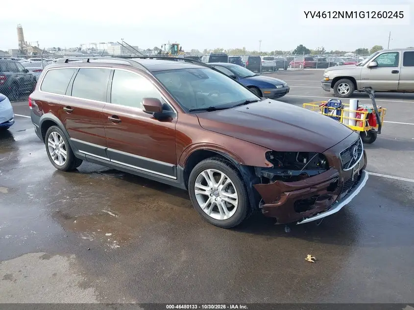 VOLVO XC70 2016, VIN YV4612NM1G1260245