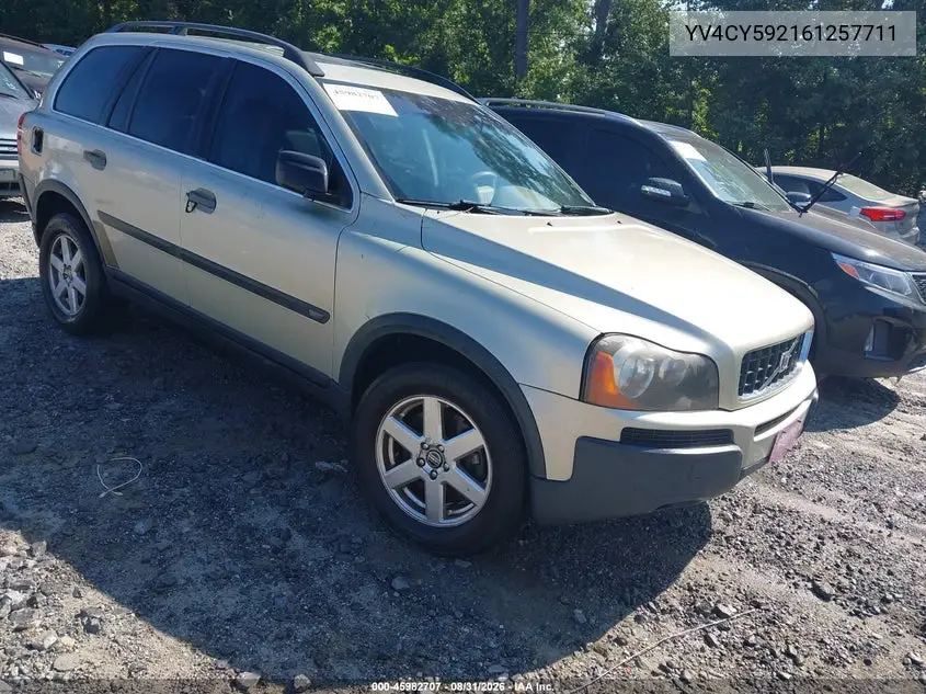 VOLVO XC90 2006, VIN YV4CY592161257711