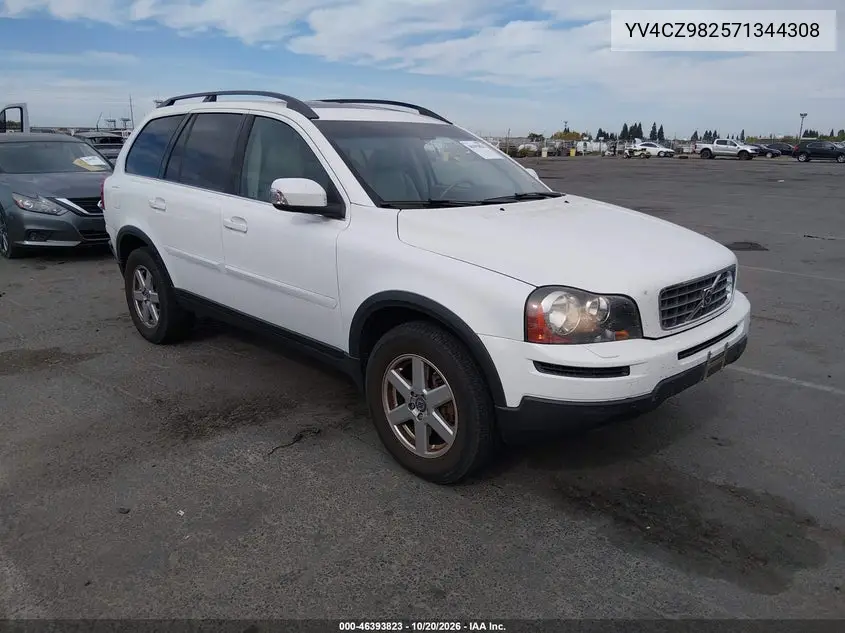 VOLVO XC90 2007, VIN YV4CZ982571344308