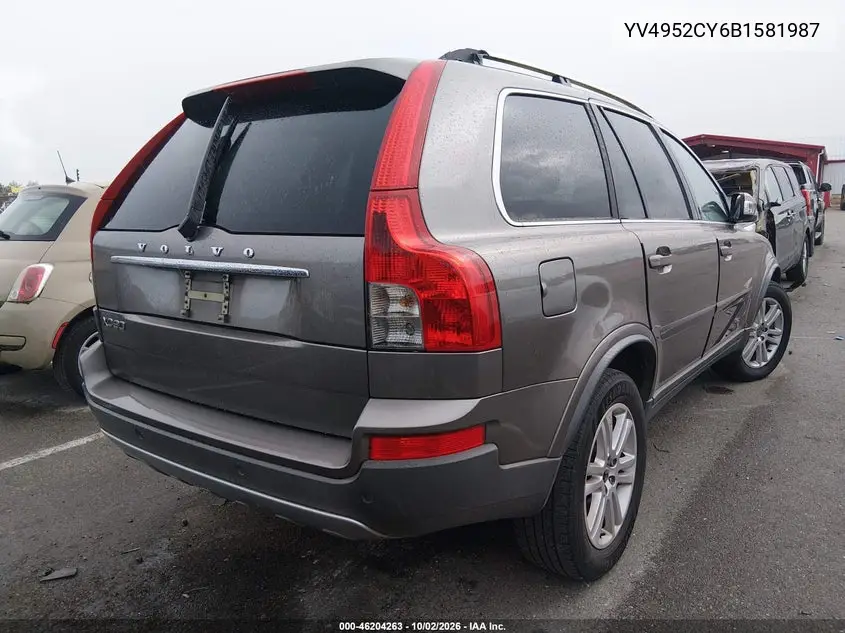 2011 VOLVO XC90 VIN YV4952CY6B1581987 — фото 4