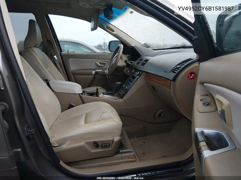 2011 VOLVO XC90 VIN YV4952CY6B1581987 — фото 5