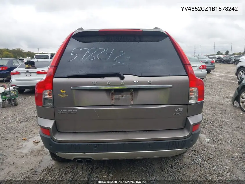 2011 VOLVO XC90 VIN YV4852CZ1B1578242 — фото 17
