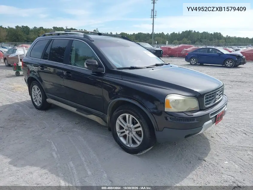 VOLVO XC90 2011, VIN YV4952CZXB1579409