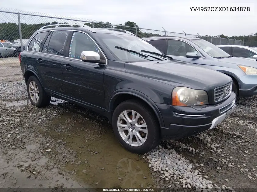 VOLVO XC90 2013, VIN YV4952CZXD1634878