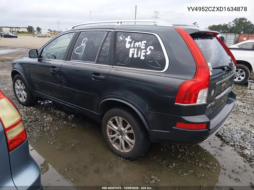 2013 VOLVO XC90 VIN YV4952CZXD1634878 — фото 3