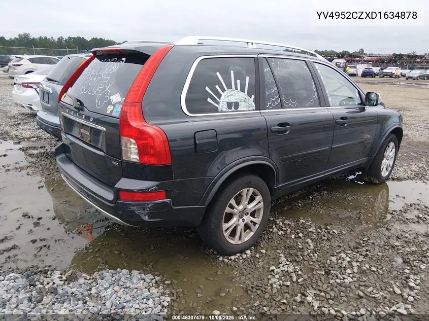 2013 VOLVO XC90 VIN YV4952CZXD1634878 — фото 4