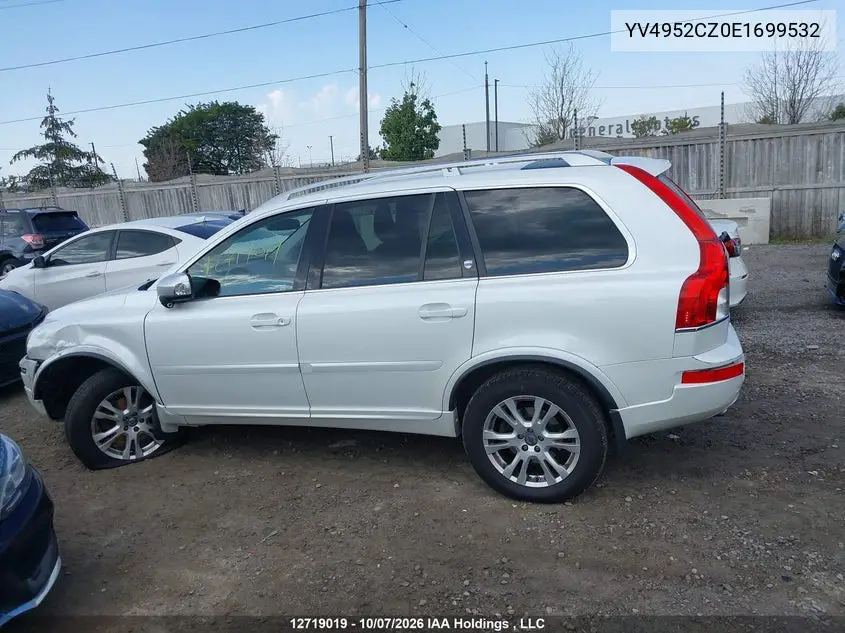2014 VOLVO XC90 VIN YV4952CZ0E1699532 — фото 14