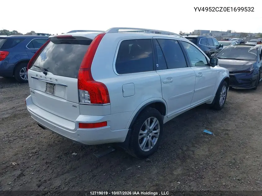 2014 VOLVO XC90 VIN YV4952CZ0E1699532 — фото 4