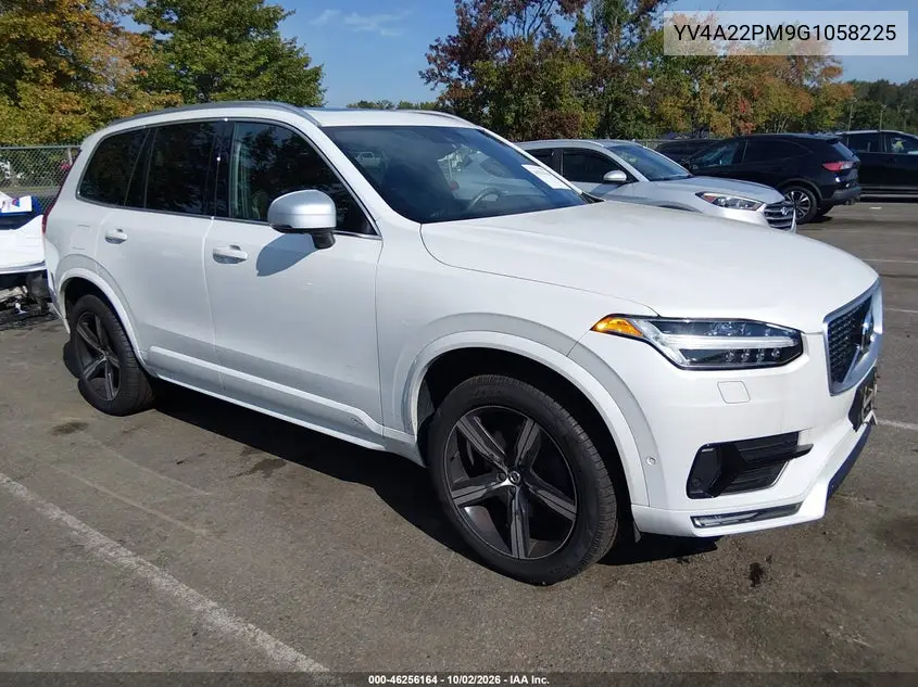 VOLVO XC90 2016, VIN YV4A22PM9G1058225
