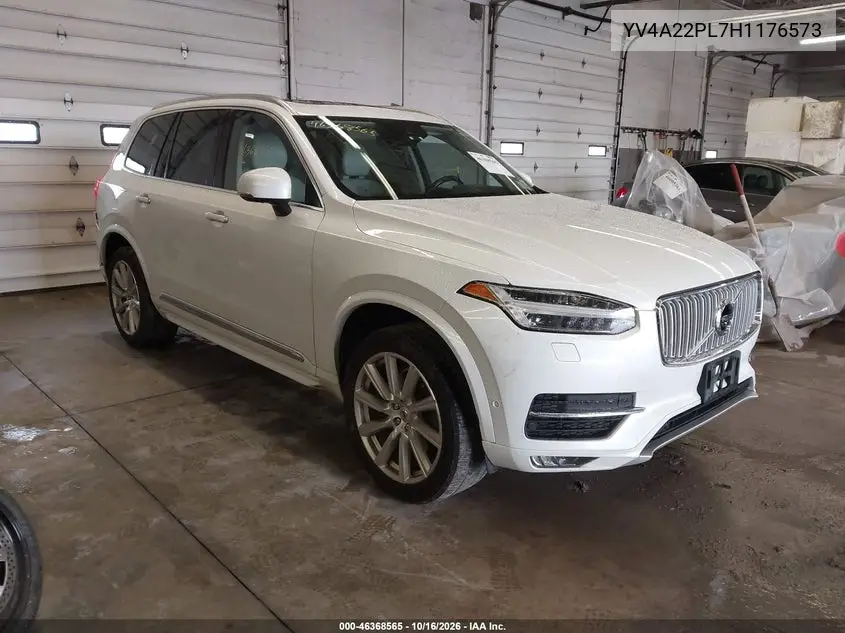 VOLVO XC90 2017, VIN YV4A22PL7H1176573