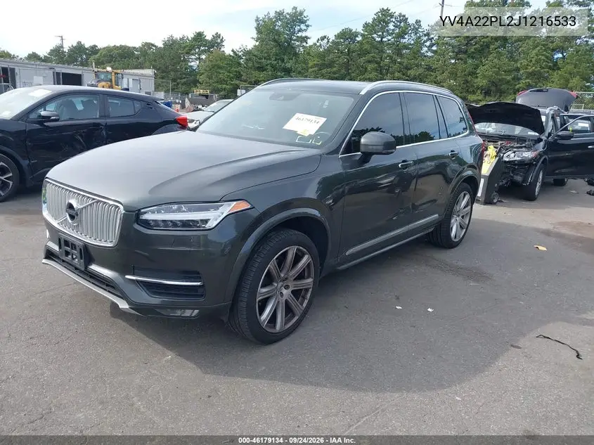 2018 VOLVO XC90 VIN YV4A22PL2J1216533 — фото 2