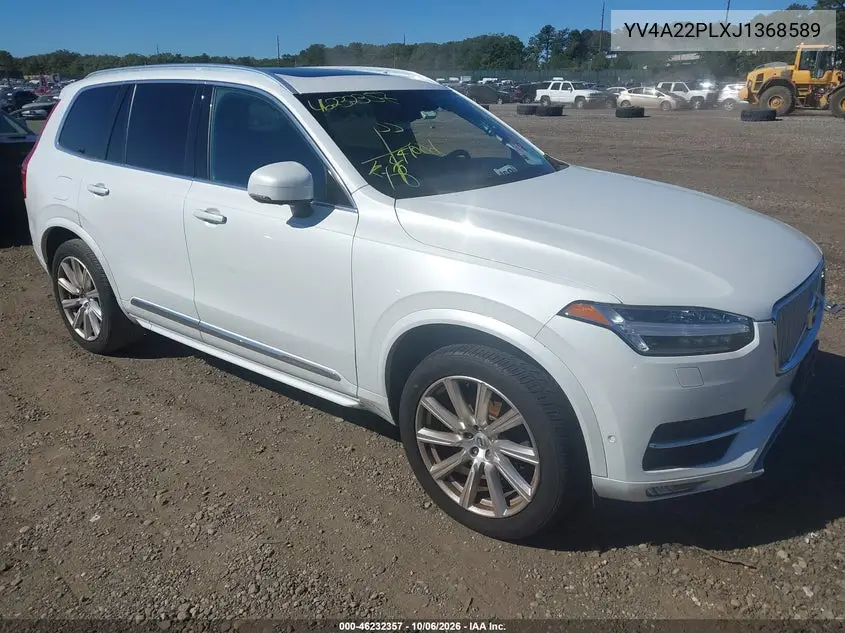 VOLVO XC90 2018, VIN YV4A22PLXJ1368589