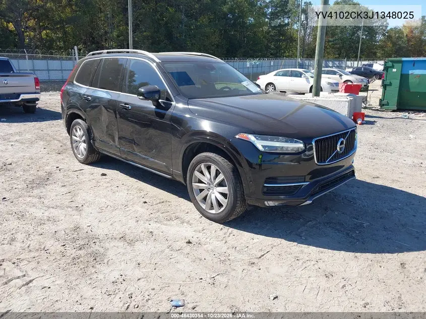 VOLVO XC90 2018, VIN YV4102CK3J1348025